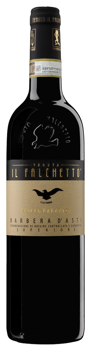 Bricco Paradiso Barbera d'Asti Superiore bottle